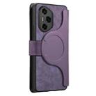 For Honor 300 Ultra CaseNeo MagSafe RFID Anti-theft Retro Leather Phone Case(Purple) - 3