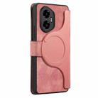 For Honor 300 CaseNeo MagSafe RFID Anti-theft Retro Leather Phone Case(Pink) - 3