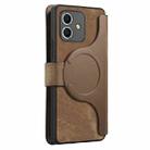 For Honor Play6C CaseNeo MagSafe RFID Anti-theft Retro Leather Phone Case(Brown) - 3