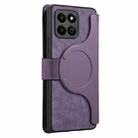 For Honor Play 30M 5G CaseNeo MagSafe RFID Anti-theft Retro Leather Phone Case(Purple) - 3