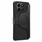 For Honor X6b CaseNeo MagSafe RFID Anti-theft Retro Leather Phone Case(Black) - 3