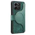 For Honor X6b CaseNeo MagSafe RFID Anti-theft Retro Leather Phone Case(Green) - 3