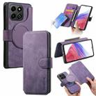 For Honor X6b CaseNeo MagSafe RFID Anti-theft Retro Leather Phone Case(Purple) - 1
