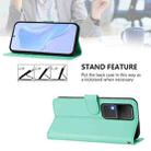 For vivo V30 5G Global / V30 Pro Global Skin Feel Solid Color Leather Phone Case with Lanyard(Mint Green) - 3