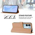 For vivo V29E 5G Global / Y200 5G Global Skin Feel Solid Color Leather Phone Case with Lanyard(Nude) - 3