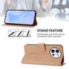 For vivo V40 Lite 5G / V30E 5G Global Skin Feel Solid Color Leather Phone Case with Lanyard(Nude) - 3