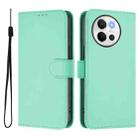 For vivo V40 Lite 5G / V30E 5G Global Skin Feel Solid Color Leather Phone Case with Lanyard(Mint Green) - 2