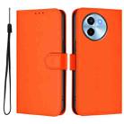 For vivo Y38 5G / Y200i Global Skin Feel Solid Color Leather Phone Case with Lanyard(Orange) - 2