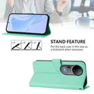 For vivo S20 Pro Skin Feel Solid Color Leather Phone Case with Lanyard(Mint Green) - 3