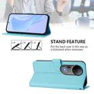 For vivo S20 Pro Skin Feel Solid Color Leather Phone Case with Lanyard(Sky Blue) - 3
