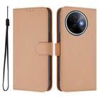 For vivo Y39 5G Global Skin Feel Solid Color Leather Phone Case with Lanyard(Nude) - 2