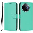 For vivo Y39 5G Global Skin Feel Solid Color Leather Phone Case with Lanyard(Green) - 2
