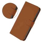 For vivo S30 Pro mini Skin Feel Solid Color Leather Phone Case with Lanyard(Brown) - 3