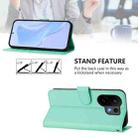 For vivo S30 Skin Feel Solid Color Leather Phone Case with Lanyard(Mint Green) - 4