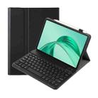 For Honor Pad X8a / X9 2024 AH25 Ultra-thin Detachable Bluetooth Keyboard Leather Tablet Case(Black) - 2