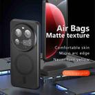 For Xiaomi 15 Ultra Armor MagSafe Precise Hole PC Hybrid TPU Phone Case(Frosted Black) - 2