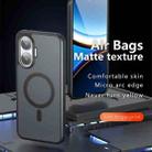 For Xiaomi Poco F7 Armor MagSafe PC Hybrid TPU Phone Case(Frosted Black) - 2