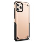 For iPhone 12 / 12 Pro Shockproof Rugged Armor Protective Case(Gold) - 1