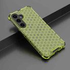For Samsung Galaxy S25+ 5G Honeycomb Shockproof Phone Case(Green) - 2