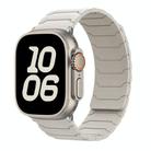 For Apple Watch 42mm / 41mm / 40mm / 38mm Magnetic Silicone Watch Band(Starlight) - 1