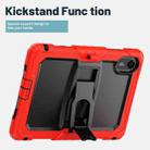 For Xiaomi Redmi Pad 2 11 2025 Silicone Hydric PC Tablet Case with Shoulder Strap & Holder(Red) - 3