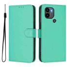 For Xiaomi Poco C50 4G / C51 Skin Feel Solid Color Leather Phone Case with Lanyard(Green) - 2