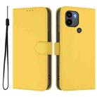 For Xiaomi Poco C50 4G / C51 Skin Feel Solid Color Leather Phone Case with Lanyard(Lemon Yellow) - 2