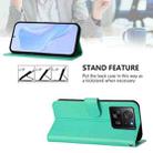 For Xiaomi 13T Pro Global / 13T Global Skin Feel Solid Color Leather Phone Case with Lanyard(Green) - 3