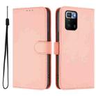 For Xiaomi Poco X3 GT Skin Feel Solid Color Leather Phone Case with Lanyard(Pink) - 2