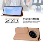 For Xiaomi 13 Ultra Skin Feel Solid Color Leather Phone Case with Lanyard(Nude) - 3