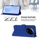 For Xiaomi 13 Ultra Skin Feel Solid Color Leather Phone Case with Lanyard(Dark Blue) - 3