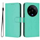 For Xiaomi 14 Ultra 5G Global Skin Feel Solid Color Leather Phone Case with Lanyard(Green) - 2