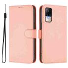 For Xiaomi Civi 1S Skin Feel Solid Color Leather Phone Case with Lanyard(Pink) - 2