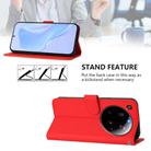 For Xiaomi 15 Ultra Skin Feel Solid Color Leather Phone Case with Lanyard(Red) - 3