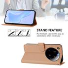For Xiaomi 15 Ultra Skin Feel Solid Color Leather Phone Case with Lanyard(Nude) - 3