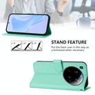 For Xiaomi 15 Ultra Skin Feel Solid Color Leather Phone Case with Lanyard(Mint Green) - 3