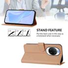 For Huawei nova 14 Ultra Skin Feel Solid Color Leather Phone Case with Lanyard(Nude) - 4