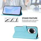 For Huawei nova 14 Ultra Skin Feel Solid Color Leather Phone Case with Lanyard(Sky Blue) - 4