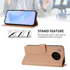 For Honor 50 Lite / Huawei nova 8i Skin Feel Solid Color Leather Phone Case with Lanyard(Nude) - 3