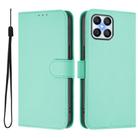 For Honor X8 4G / X30i / Play6T Pro Skin Feel Solid Color Leather Phone Case with Lanyard(Mint Green) - 2