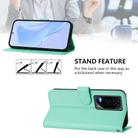 For Honor GT Skin Feel Solid Color Leather Phone Case with Lanyard(Mint Green) - 3