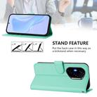 For Honor 300 Pro / 300 Ultra Skin Feel Solid Color Leather Phone Case with Lanyard(Mint Green) - 3