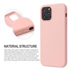 For iPhone 12 mini Solid Color Liquid Silicone Shockproof Protective Case(Matcha Green) - 3