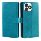 For Itel A50 4G Calf Texture Buckle Flip Leather Phone Case(Light Blue) - 1