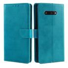 For Kyocera Digno SX4 5G Calf Texture Buckle Flip Leather Phone Case(Light Blue) - 1