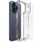 For iPhone 16 Pro Max IMAK Space Shield PC + TPU Airbag Shockproof MagSafe Phone Case(Transparent) - 1