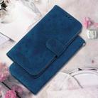 For Samsung Galaxy S25 Ultra 5G Butterfly Rose Embossed Leather Phone Case(Blue) - 2