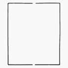 For Samsung Galaxy Z Fold6 SM-F956B Original Front LCD Screen Bezel Frame - 1