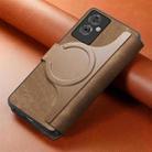 For OPPO A79 5G / A2 5G CaseNeo MagSafe RFID Anti-theft Retro Leather Phone Case(Brown) - 3