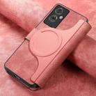 For OPPO A79 5G / A2 5G CaseNeo MagSafe RFID Anti-theft Retro Leather Phone Case(Pink) - 3